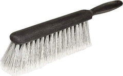 Harper Brush - 14" OAL, Synthetic Counter Brush - 2-1/4" Bristle Length, 8" Long x 1-3/4" Wide Head, Straight Foam Handle, Black & Gray - Industrial Tool & Supply