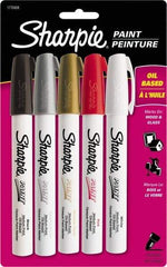 Dymo - Assorted Colors Oil Based Paint Marker - Medium Tip - Industrial Tool & Supply