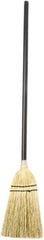 Harper Brush - 39" OAL Corn Blend Bristle Lobby Broom - 28" Long Wood Handle, 10" Bristle Length, 8" Wide - Industrial Tool & Supply