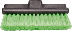 Harper Brush - 10" OAL, Vehicle Brush - Black Flagged Nylex Bristles, 2-1/4" Trim Length - Industrial Tool & Supply