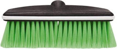 Harper Brush - 10" OAL, Vehicle Brush - Black Flagged Nylex Bristles, 2-1/4" Trim Length - Industrial Tool & Supply