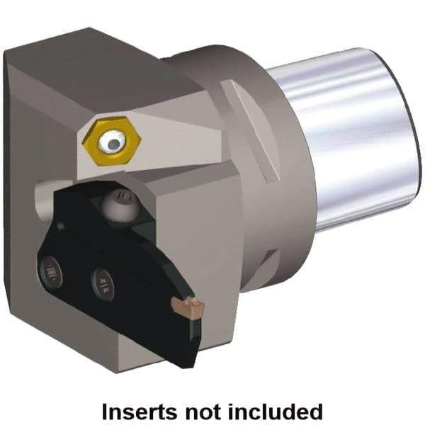 Kennametal - System Size PSC80, Left Hand Cut, 58mm Max Depth of Cut, 40.5mm Max Width of Cut, Modular Cutoff Cutting Unit Head - Beyond Evolution Blades Insert Style, 2.283" Head Length, 1.594" Center to Cutting Edge, Series Beyond Evolution - Industrial Tool & Supply