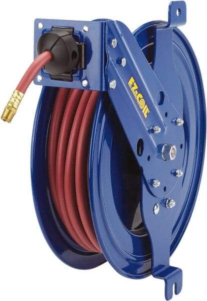 CoxReels - 25' Spring Retractable Hose Reel - 5,000 psi, Hose Included - Industrial Tool & Supply
