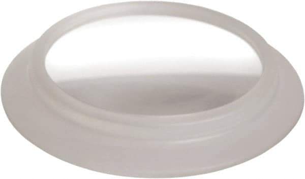 Vision Engineering - 4 Diopter, 0.21' Long x 2-1/2" Wide, Glass & Silicone Task & Machine Light Magnifier Lens - Clear, For Use with Magnifiers, cUL Listed - Industrial Tool & Supply