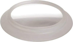 Vision Engineering - 4 Diopter, 0.21' Long x 2-1/2" Wide, Glass & Silicone Task & Machine Light Magnifier Lens - Clear, For Use with Magnifiers, cUL Listed - Industrial Tool & Supply