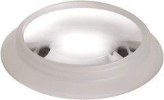 Vision Engineering - 10 Diopter, 0.21' Long x 2-1/2" Wide, Glass & Silicone Task & Machine Light Magnifier Lens - Clear, For Use with Magnifiers, cUL Listed - Industrial Tool & Supply