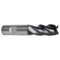 6.5mm Dia. - 63mm OAL - 4 FL Variable Helix Nano-A Carbide End Mill - Industrial Tool & Supply