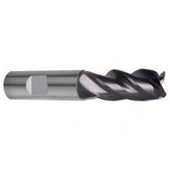 9.5mm Dia. - 72mm OAL - 4 FL Variable Helix Nano-A Carbide End Mill - Industrial Tool & Supply