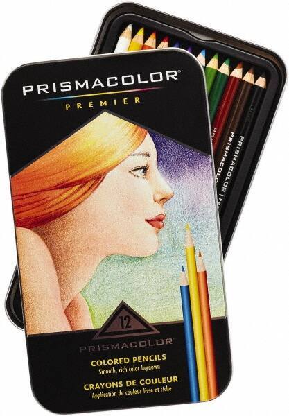 Prismacolor - Premier Colored Pencil - Assorted Colors - Industrial Tool & Supply