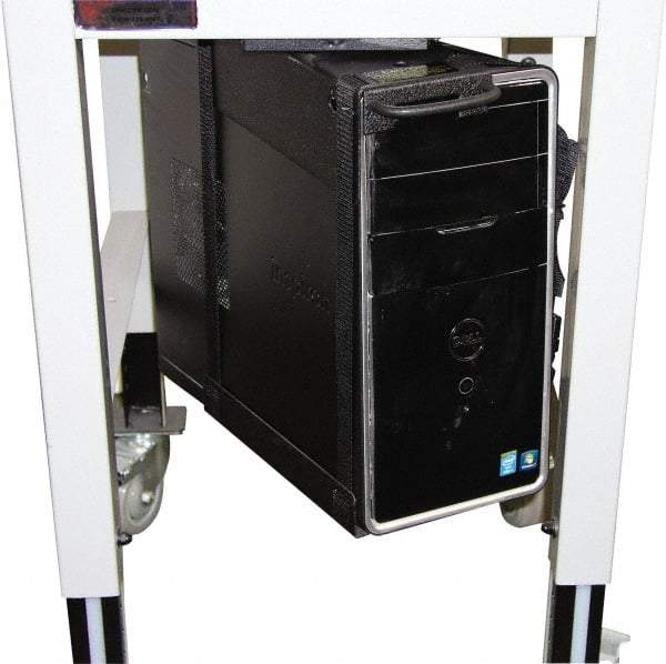 Proline - Workbench & Workstation CPU Holder - 18" Deep, Use with Proline Bench - Industrial Tool & Supply