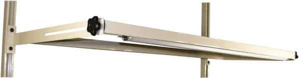 Proline - Workbench & Workstation Overhead Light Frame/Fixture - 24" Deep, Use with 60" Proline Bench - Industrial Tool & Supply