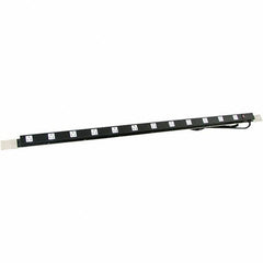 Proline - Workbench & Workstation Power Bar - 2" Deep, Use with 60" Proline Bench - Industrial Tool & Supply