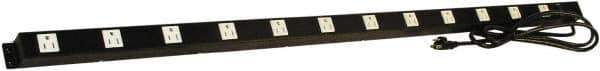 Proline - Workbench & Workstation Power Bar - 2" Deep, Use with Proline Workbench - Industrial Tool & Supply