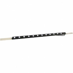 Proline - Workbench & Workstation Power Bar - 2" Deep, Use with 72" Proline Bench - Industrial Tool & Supply