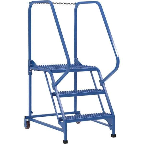 Vestil - Maintenance Ladder - Blue, Use with Ladders Above 32' - Industrial Tool & Supply