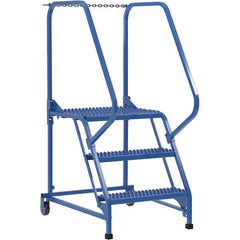 Vestil - Maintenance Ladder - Blue, Use with Ladders Above 32' - Industrial Tool & Supply
