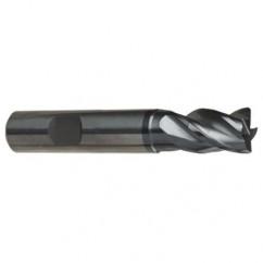 12mm Dia. - 73mm OAL - 4 FL Variable Helix Nano-A Carbide End Mill - Industrial Tool & Supply