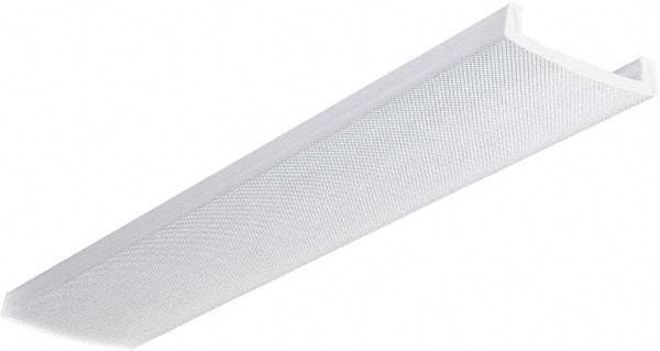 Lithonia Lighting - 15-3/8" Wide x 3" High, Clear Lens, Plastic Fixture Diffuser - Clear (Color) - Industrial Tool & Supply