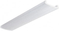 Lithonia Lighting - 15-3/8" Wide x 3" High, Clear Lens, Plastic Fixture Diffuser - Clear (Color) - Industrial Tool & Supply