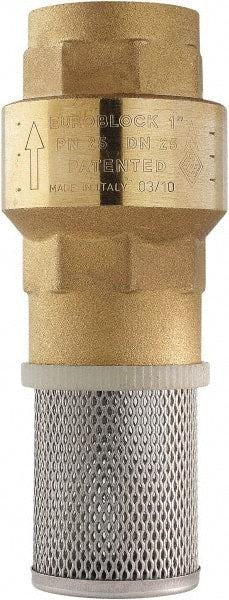 BONOMI - 1-1/4" Hose, Foot Valve - Exact Industrial Supply