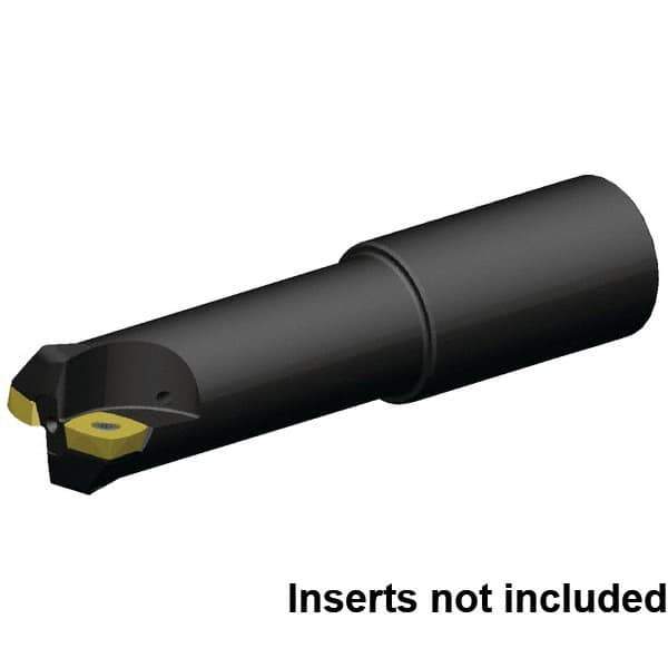 Kennametal - 2" Cut Diam, 3.5mm Max Depth, 38.1mm Shank Diam, Cylindrical Shank Indexable High-Feed End Mill - Screw Holding Method, XE..160512R Insert, 7792VXE16 Toolholder, Through Coolant - Industrial Tool & Supply