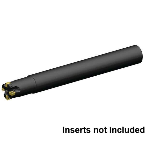 Kennametal - 25mm Cut Diam, 0.9mm Max Depth, 25mm Shank Diam, Cylindrical Shank Indexable High-Feed End Mill - Screw Holding Method, XP..06603.R Insert, 7792VXP06 Toolholder, Through Coolant - Industrial Tool & Supply