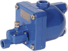 PRO-SOURCE - 1/2" Inlet, Zero Air Loss Condensate Drain Valve - 3/8" NPT Outlet, 87 to 175 psi - Industrial Tool & Supply