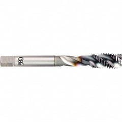 OSG - M14x1.25 Metric Coarse 3 Flute 6H Semi-Bottoming Spiral Flute Tap - Industrial Tool & Supply