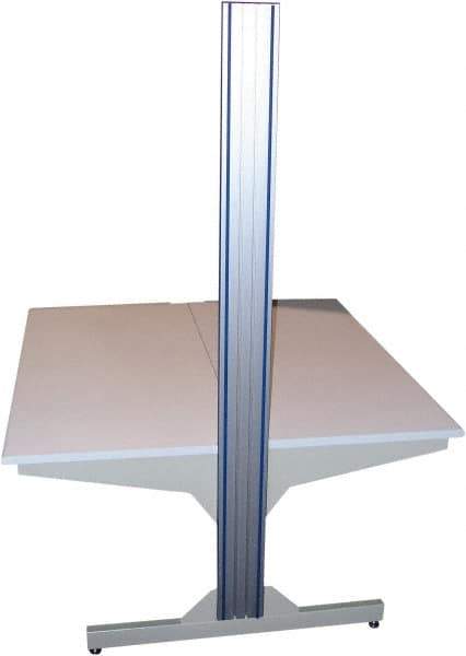 Proline - Steel Bull Nose Edge Workbench & Workstation Add On Work Bench - 60" Deep, Use with Proline Dimension Next Series - Industrial Tool & Supply