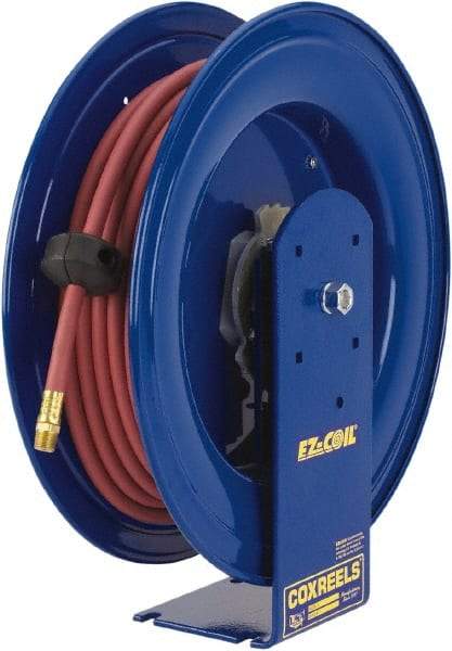 CoxReels - 50' Spring Retractable Hose Reel - 300 psi, Hose Included - Industrial Tool & Supply