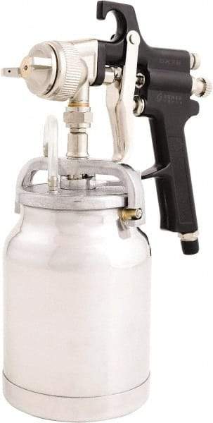 Sunex Tools - Suction Feed Paint Spray Gun - 33.81 Fl oz Capacity, 0 to 50 psi - Industrial Tool & Supply