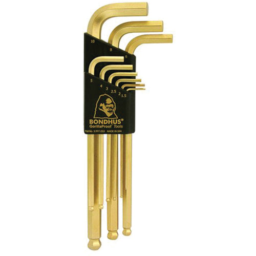 9PC BALL END L-WRENCH SET - Industrial Tool & Supply