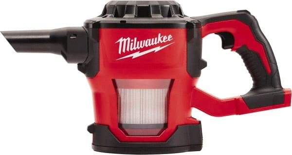 Milwaukee Tool - Cordless Vacuum Cleaner - 18 Volts, 0.3 hp, 18 Amps - Industrial Tool & Supply