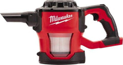 Milwaukee Tool - Cordless Vacuum Cleaner - 18 Volts, 0.3 hp, 18 Amps - Industrial Tool & Supply