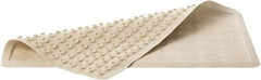 Rubbermaid - 36" Long x 18" Wide, Rubber Plumbed Wash Station Bath Tub Mat - Beige Matting - Industrial Tool & Supply