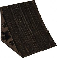 Buyers Products - 8-3/4" Wide x 8" High x 8" Deep, Rubber Wheel Chock - Industrial Tool & Supply
