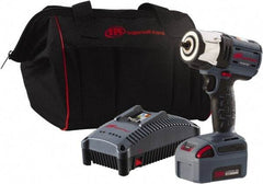 Ingersoll-Rand - 3/8" Drive 20 Volt Pistol Grip Cordless Impact Wrench & Ratchet - 2,100 RPM, 0 to 3,100 BPM, 360 Ft/Lb Torque, 1 Lithium-Ion Battery Included - Industrial Tool & Supply