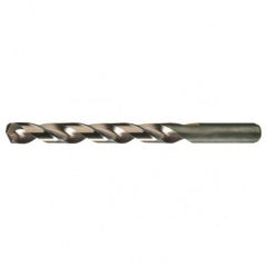 #56 RHS / RHC HSS-CO 8% (M42) 135 Degree Split Point Heavy Duty Cobalt Drill - Straw / Gold Oxide - Industrial Tool & Supply