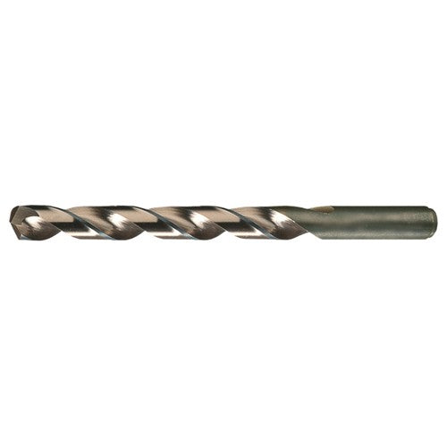 #6 RHS / RHC HSS-CO 8% (M42) 135 Degree Split Point Heavy Duty Cobalt Drill - Straw / Gold Oxide - Exact Industrial Supply