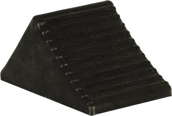 Buyers Products - 5" Wide x 5" High x 6" Deep, Rubber Wheel Chock - Industrial Tool & Supply