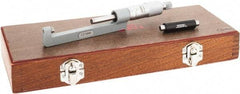 SPI - 2 to 3" Range, Mechanical Hub Micrometer - 0.0001" Graduation, 0.0002" Accuracy, Rotating Spindle - Industrial Tool & Supply