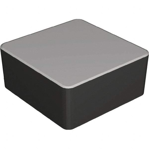 Kennametal - CNGN433 Grade KBK45 Carbide Turning Insert - TiN Finish, 80° Diamond, 1/2" Inscr Circle, 3/16" Thick, 3/64" Corner Radius - Industrial Tool & Supply