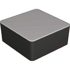 Kennametal - CNGN433 Grade KBK45 Carbide Turning Insert - TiN Finish, 80° Diamond, 1/2" Inscr Circle, 3/16" Thick, 3/64" Corner Radius - Industrial Tool & Supply