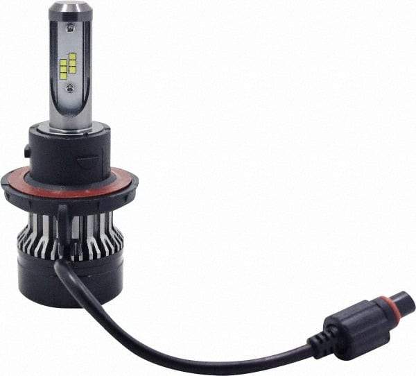 PRO-SOURCE - 5,000 Lumens, 12-24 VDC, H13 & 9008 LED Headlight - 6500K Cool White Color Scale, 30 Low/High Watt, 30,000 to 50,000 Average Life Hours - Industrial Tool & Supply