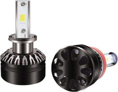 PRO-SOURCE - 5,000 Lumens, 12-24 VDC, H3 LED Headlight - 6500K Cool White Color Scale, 30 Low/High Watt, 30,000 to 50,000 Average Life Hours - Industrial Tool & Supply