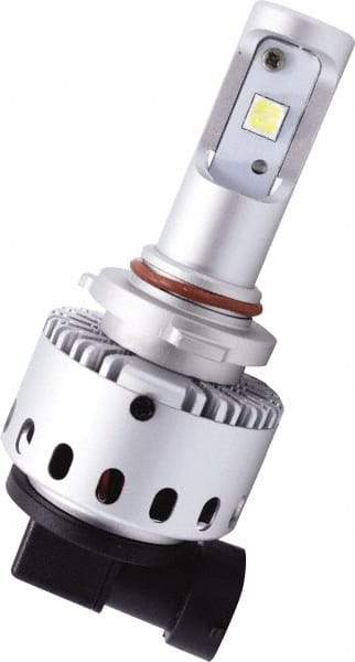 PRO-SOURCE - 8,000 Lumens, 12-24 VDC, 9005 LED Headlight - 6500K Cool White Color Scale, 40 Low/High Watt, 30,000 to 50,000 Average Life Hours - Industrial Tool & Supply