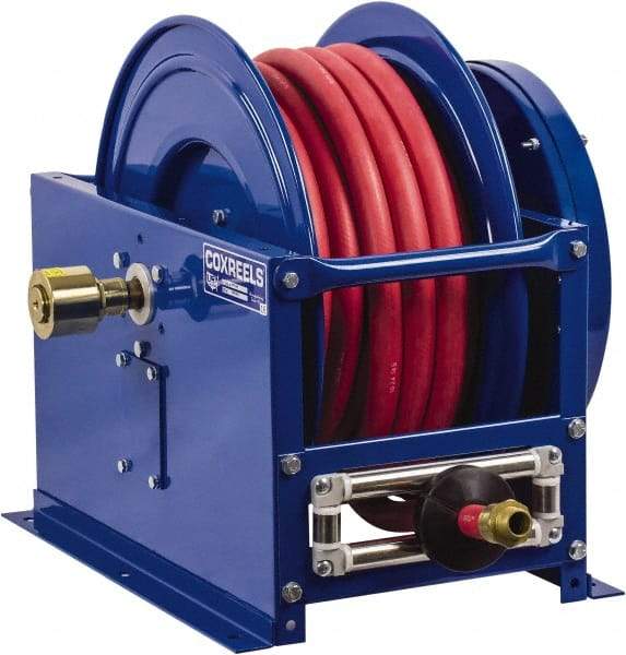 CoxReels - 100' Spring Retractable Hose Reel - 300 psi, Hose Included - Industrial Tool & Supply