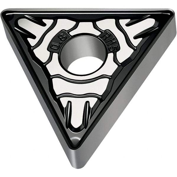 Walter - TNMG333 RM5 Grade WSM20S Carbide Turning Insert - 60° Triangle, 3/8" Inscr Circle, 3/16" Thick, 3/64" Corner Radius - Industrial Tool & Supply