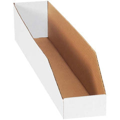 Cardboard Drawer Bin: White White, Cardboard, 40 Lb Capacity