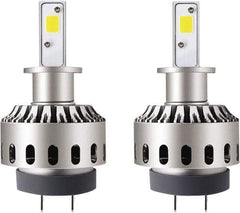 PRO-SOURCE - 5,000 Lumens, 12-24 VDC, H3 LED Headlight - 6500K Cool White Color Scale, 30 Low/High Watt, 30,000 to 50,000 Average Life Hours - Industrial Tool & Supply